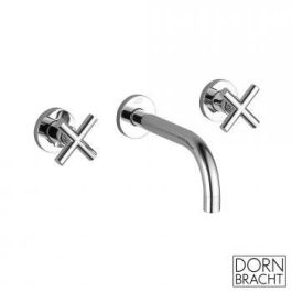 Dornbracht 36712892-00 Tara Wall-mounted basin mixer in Chro