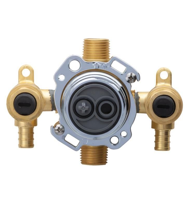 thumbnail interactive-video image 1 of Gerber Parma D511058BBTC Parma Tub & Shower Trim Kit -1.75gpm - Brushed Bronze 1 of 9