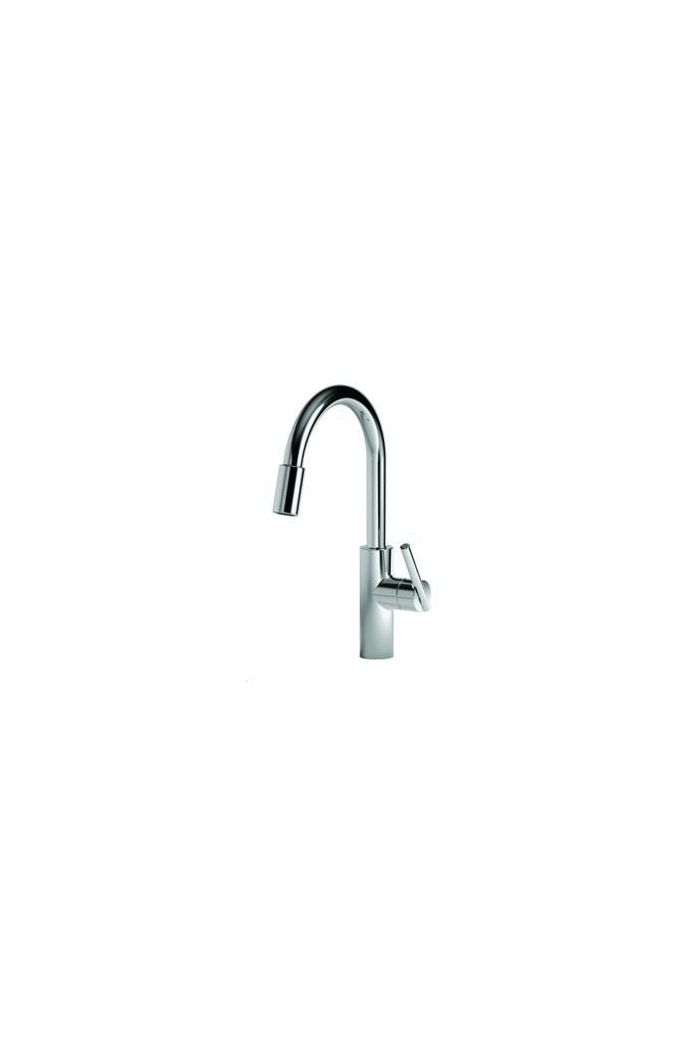 Newport Brass 1500-5103/56 East Linear Pull Down Kitchen Faucet in Flat Black