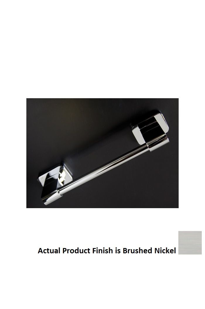 Lacava 1801-NI Eleganza 20 1/4" W X 2 5/8" D Wall Mount Towel Bar Made of Chrome Plated Brass in Brushed Nickel