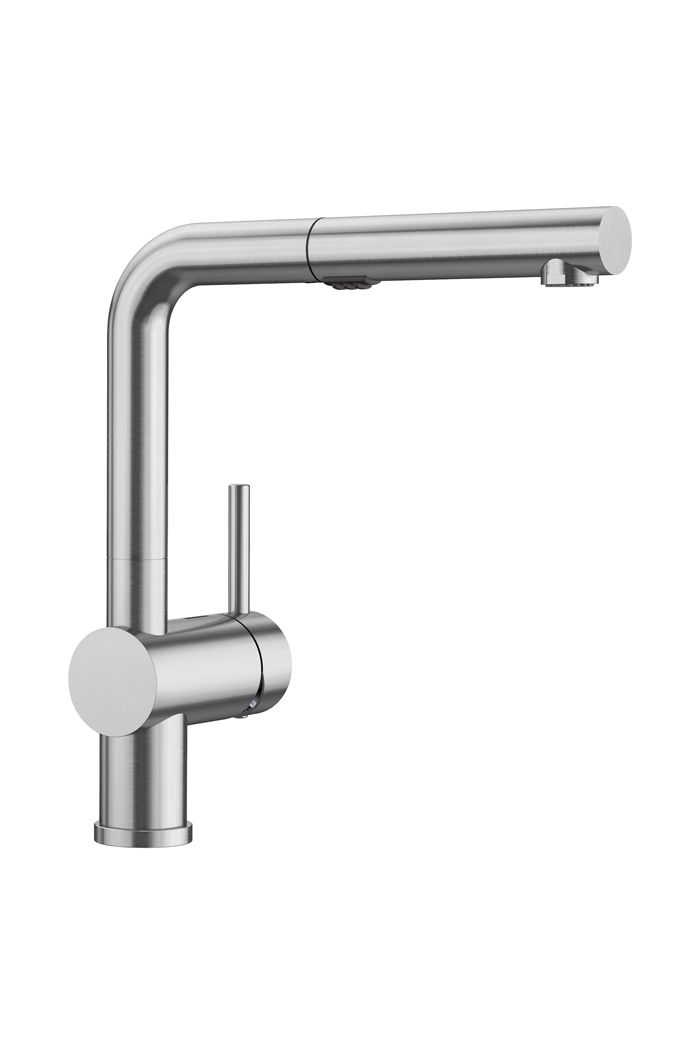 Blanco 526366 Linus Pull-Out Kitchen Faucet 1.5 GPM in PVD Steel