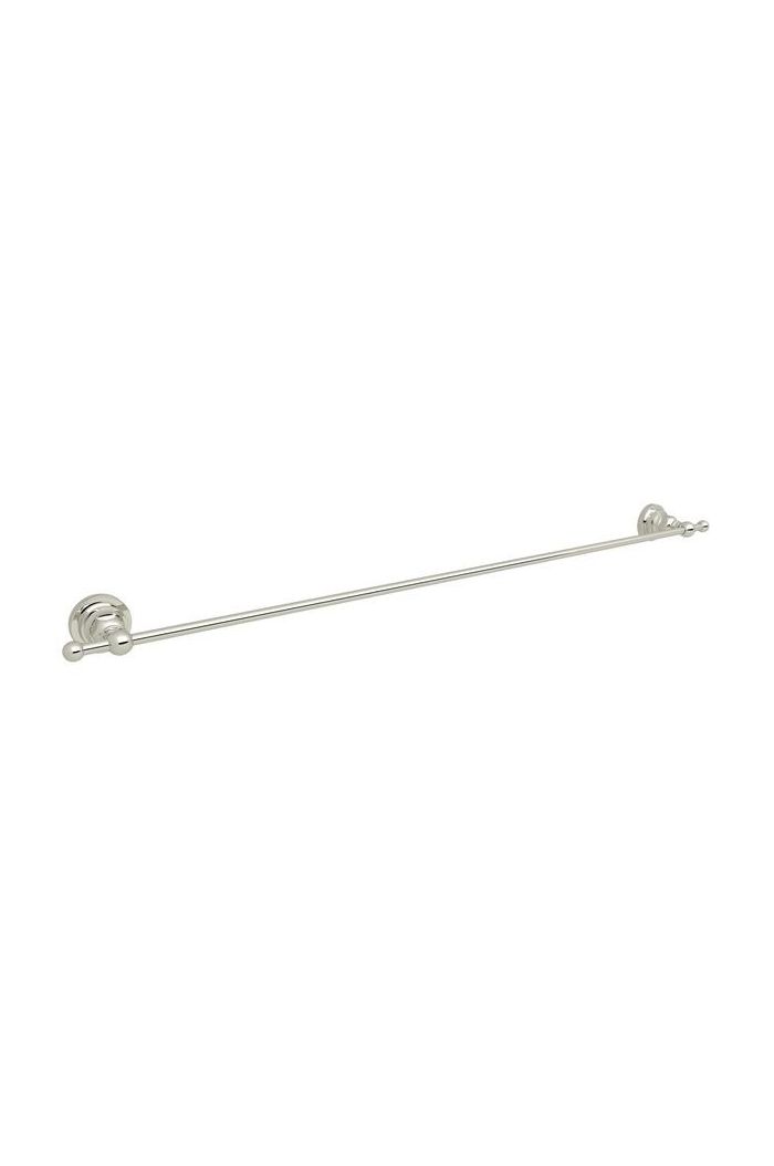 Rohl A1489LIPN San Giovanni Wall Mount 30 inch Single Towel Bar in Polished Nickel
