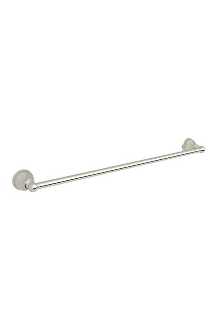 Rohl A6886/30PN Palladian Wall Mount 30 inch Single Towel Bar in Polished Nickel