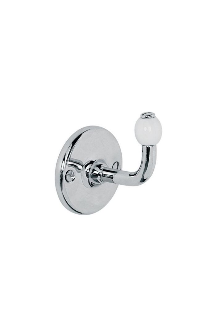 Lefroy Brooks LB4512-NK Classic Robe Hook in Silver Nickel