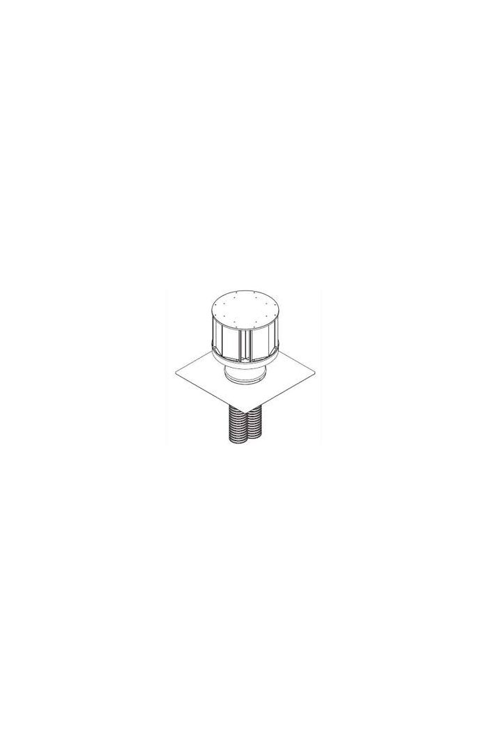 Majestic LINK-DV4-30B Direct Vent Insert Kit With One 4-Inch Liner, One 30-Inch Liner and Termination Cap Components