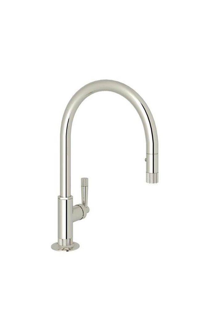 Rohl MB7930LMPN-2 Graceline Michael Berman Pull-Down Kitchen Faucet in Polished Nickel
