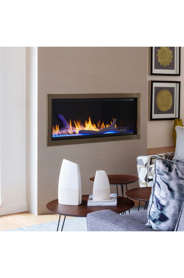 Monessen AVFL48NIP 48" Artisan 39 MBtu Vent Free Linear Fireplace, LPI Plus, Natural Gas