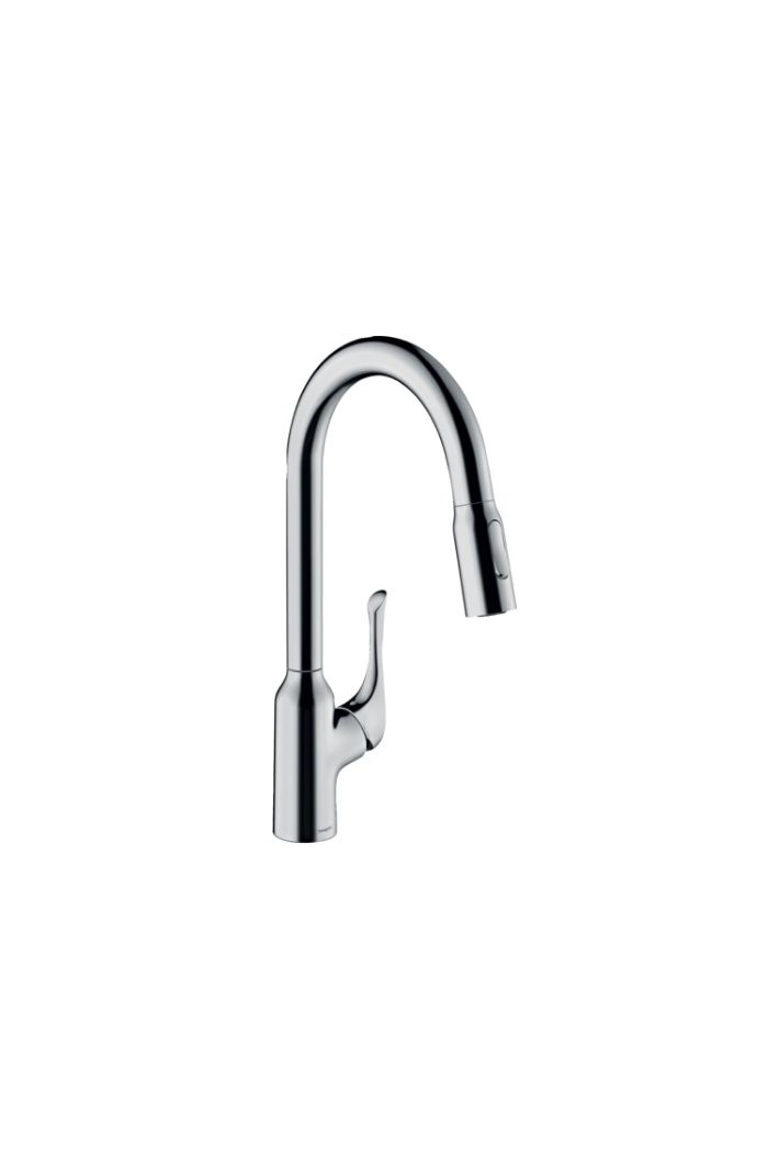 Hansgrohe 71843001 Allegro N HighArc Kitchen Faucet, 2-Spray Pull-Down, 1.75 GPM In Chrome
