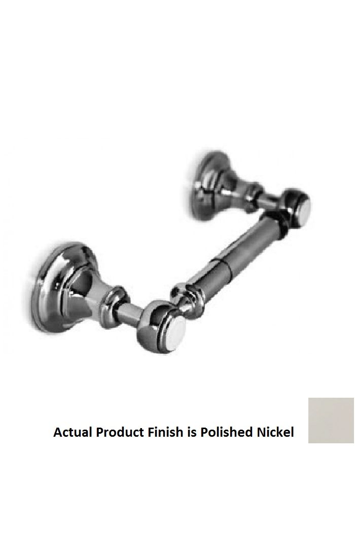 Harrington Brass Works 35-2017-014 Montery 6" L X 4" H X 6" W Wall Mounted Toilet Paper Holder  in Polished Nickel