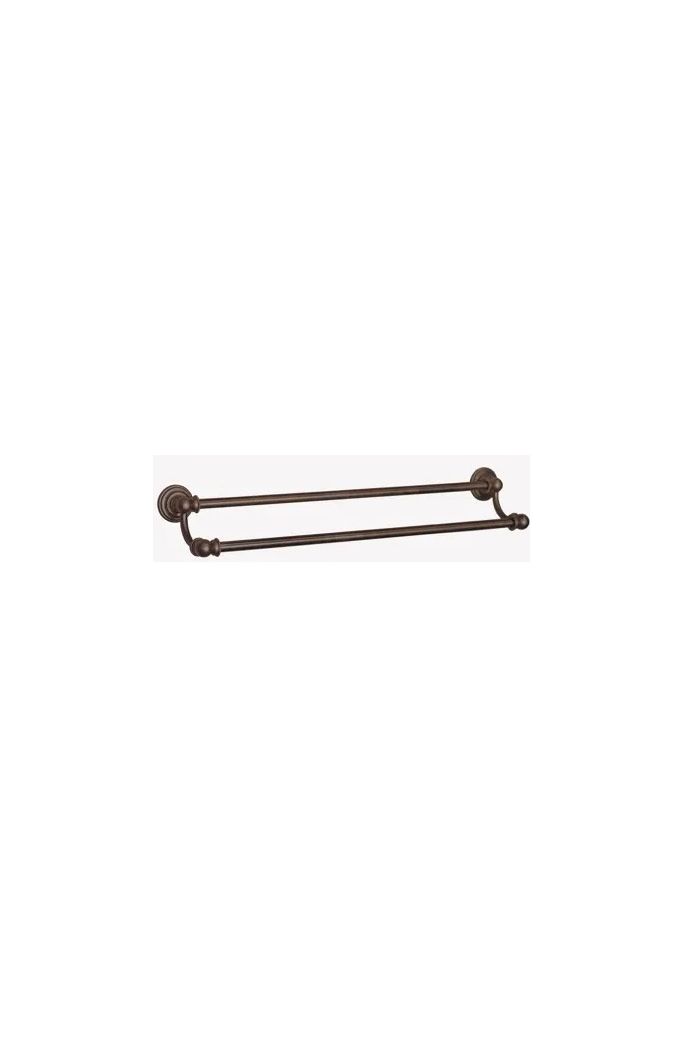 Herbeau 310356 Royale 24" Double Towel Bar in Polished Nickel