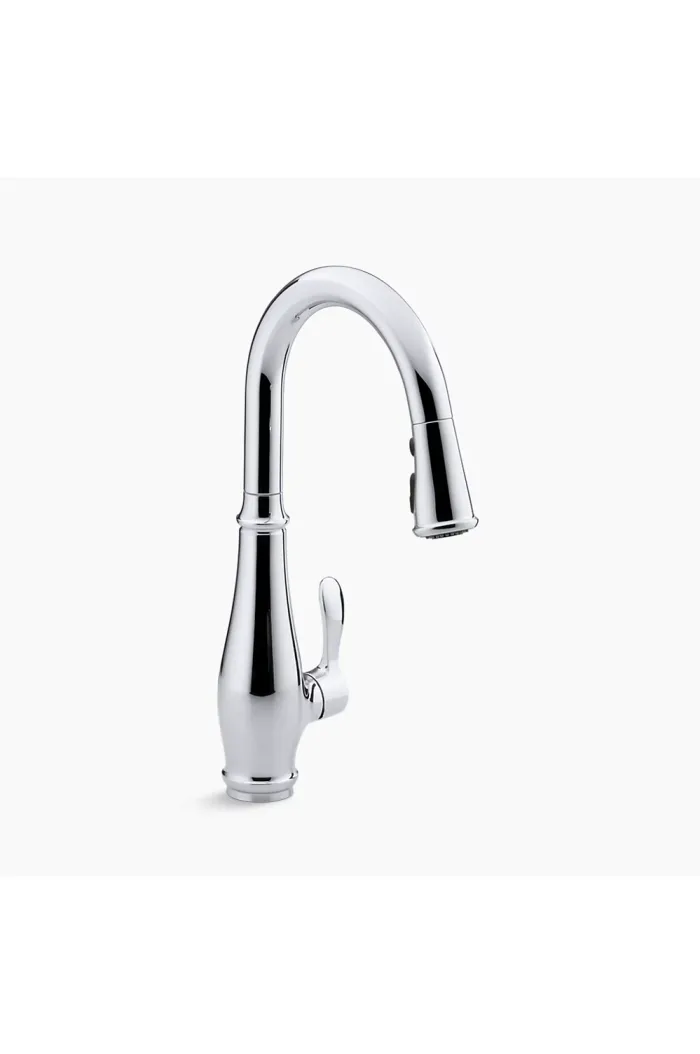 Kohler 780-CP Cruette Pull-Down Kitchen Faucet in Chrome