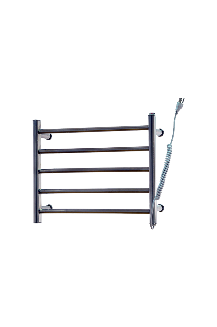Myson WDIA05 GEM Wallmount Towel Warmer having 5 Bars in Bright Finish
