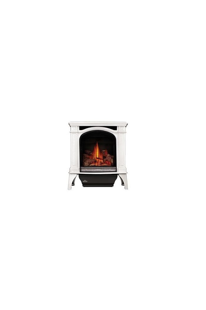 Napoleon Fireplaces Bayfield Direct Vent Natural Gas Stove - Winter Frost - GDS25NW-1