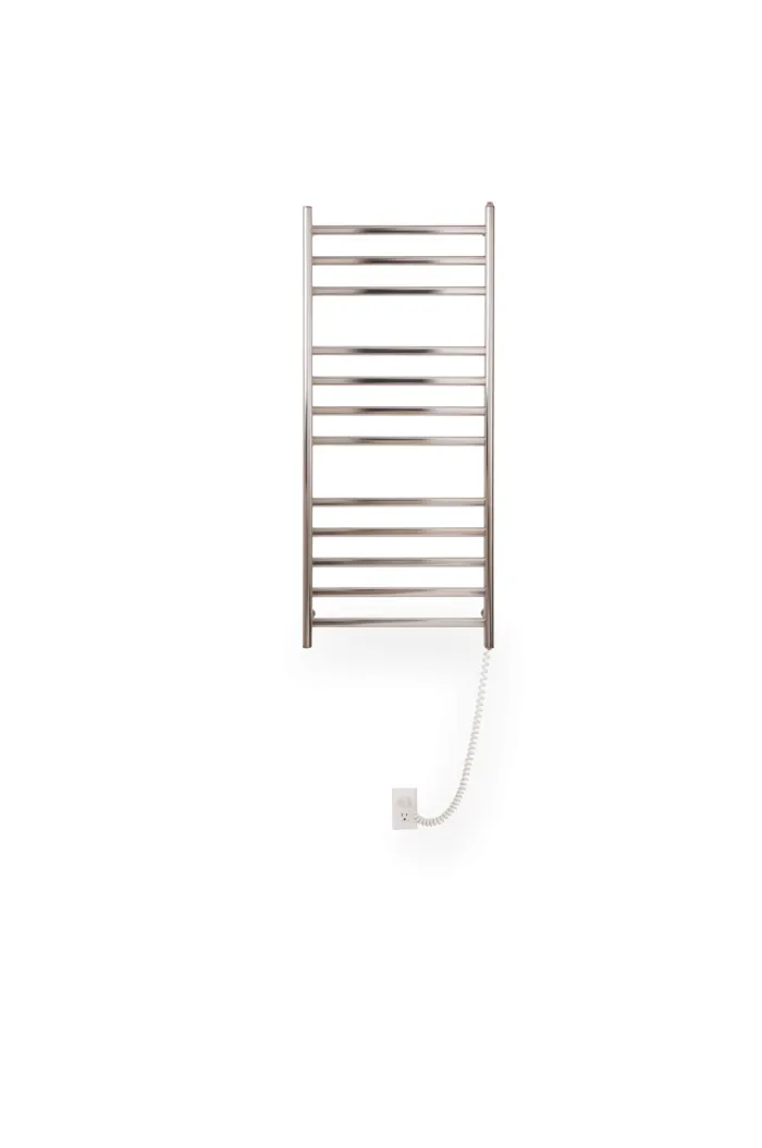 Myson WDIA12M 12-Bar Wall Mount Towel Warmer, Matte Finish, Diamond