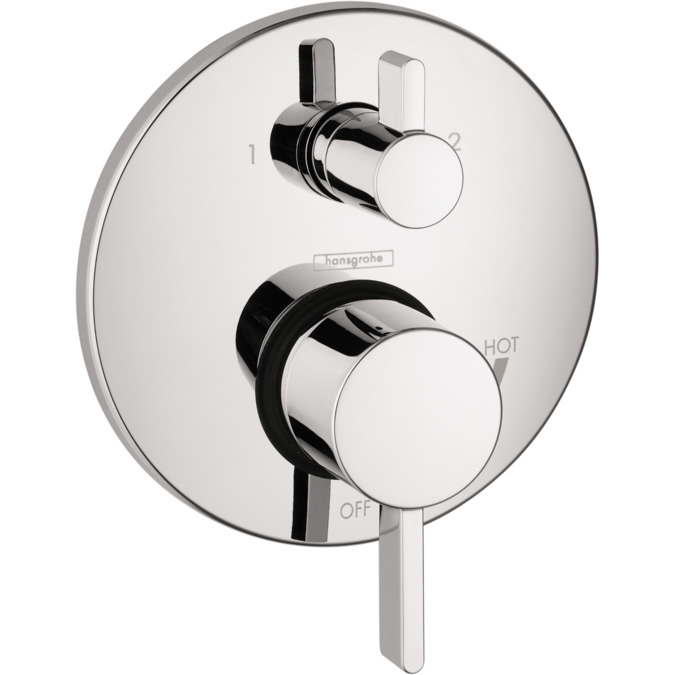 Hansgrohe 04447000 Ecostat Pressure Balance Trim S with Diverter in Chrome